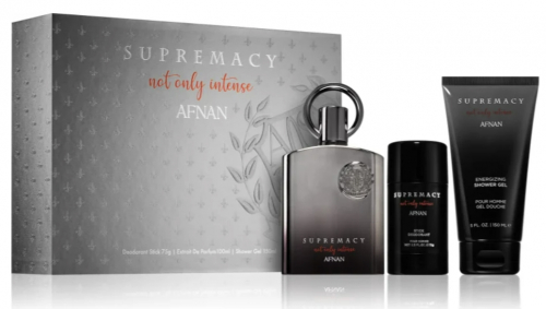 Afnan Perfumes Supremacy Not Only Intense Extrait De Parfum  Set (100 Мл + Deo Stick 75G +S/G 150 Ml)