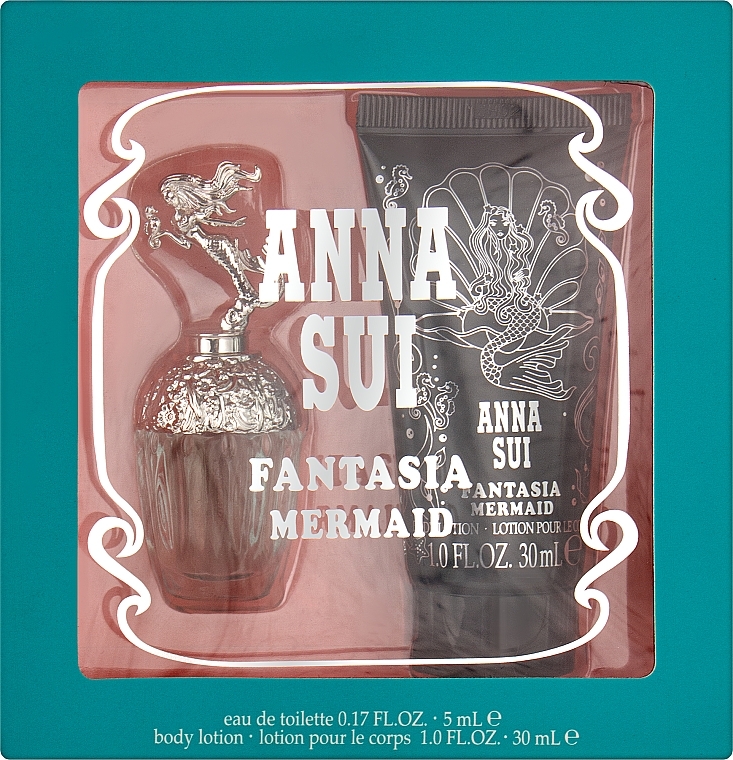 Anna Sui Fantasia Mermaid Set (Edt 5Ml + B/Lot. 30Ml)