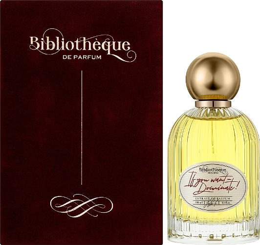 Bibliotheque De Parfum If You Want-Dominate!