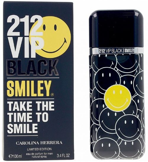 Carolina Herrera 212 VIP Black Smiley