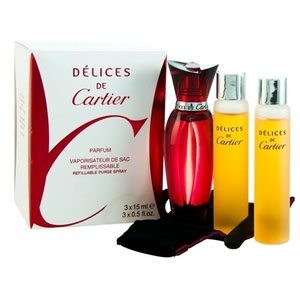 Cartier Delices De Cartier Parfum Set