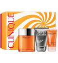 Clinique Happy For Men Set (Edc 100Ml + Scr/100Ml + Body/Hair/Gel/50)