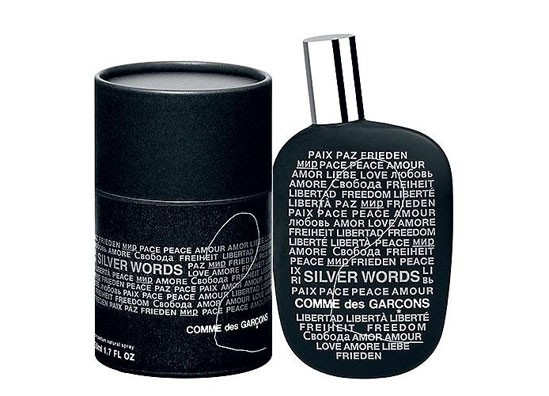Comme Des Garcons 2 Silver Words