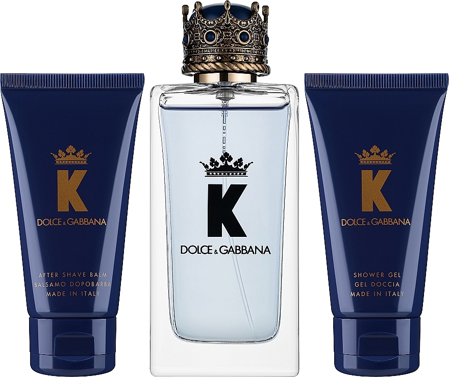 Dolce & Gabbana K By Dolce & Gabbana Set (Edt 100Ml + As/B 50Ml + Sh/G 50Ml)