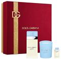 Dolce & Gabbana Light Blue Set (Edt 50Ml + Edt 4.5Ml + Candle 70G)