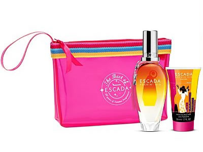 Escada Rockin Rio Set (Edt 50Ml + B/Lot 50Ml + Pouch)