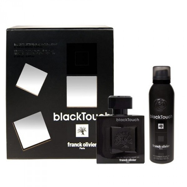 Franck Olivier Black Touch Set (Edt 100Ml + Deo 200Ml)
