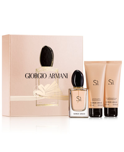 Giorgio Armani Armani Si Set (Edp 50Ml + Sh/Gel 75Ml + B/L 75Ml)