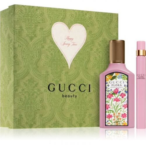Gucci Flora By Gucci Gorgeous Gardenia Set (Edp 50Ml + Edp 10Ml)