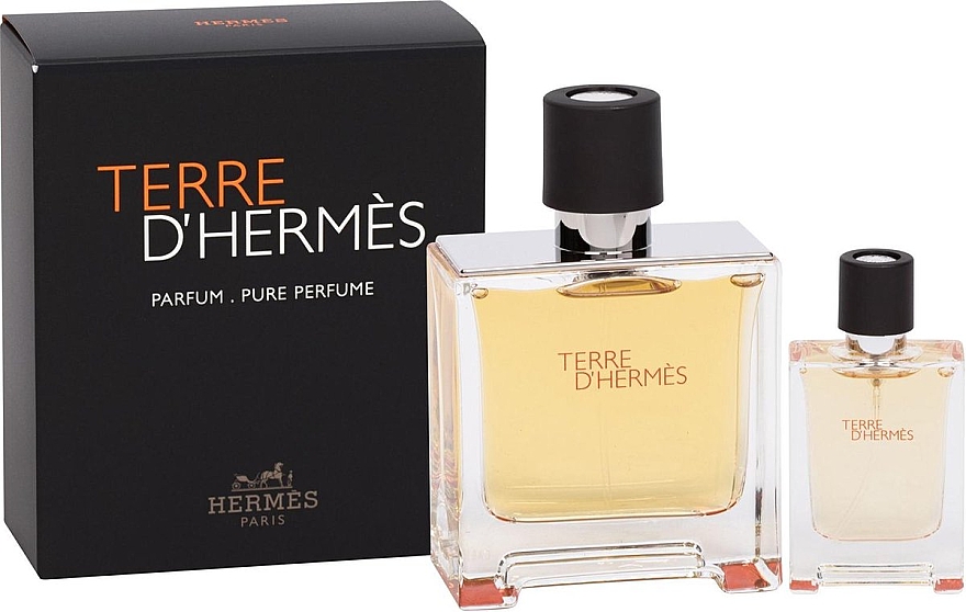 Hermes Terre D'hermes Parfum Set (Edp 75Ml + Edp 12.5Ml)