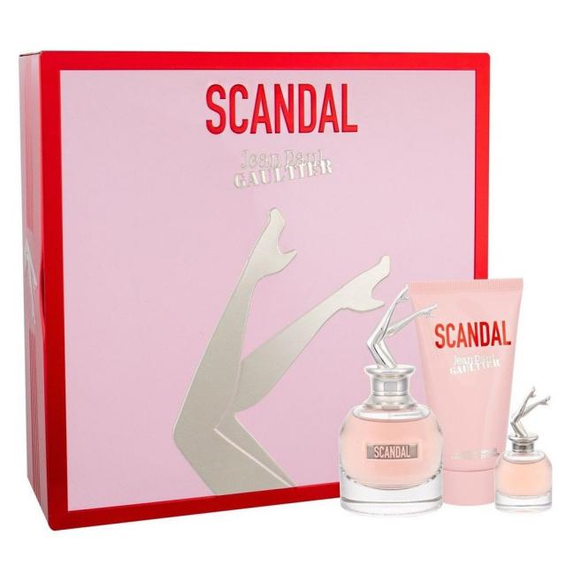Jean Paul Gaultier Scandal Set (Edp 80Ml+Edp 6Ml+B\L 75Ml)