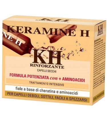 Keramine H Reinforcing Treatments Dried Hair Field