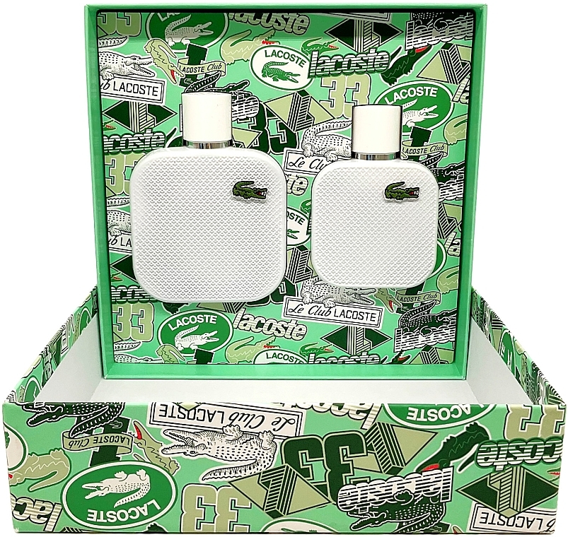 Lacoste Eau De L.12.12 Blanc Set (Edt 100Ml + Edt 50Ml)