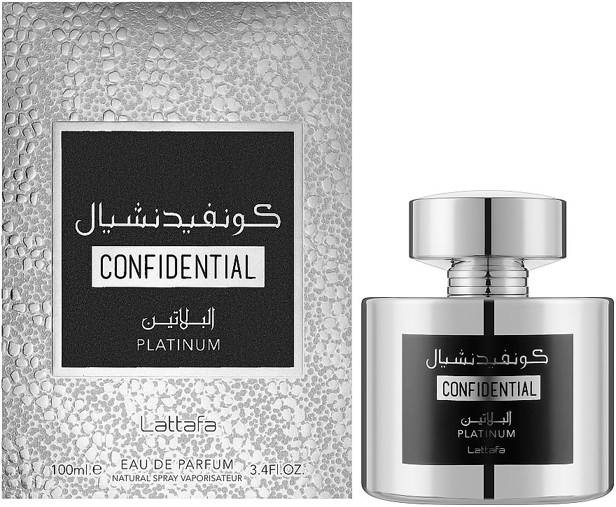 Lattafa Perfumes Confidential Platinum