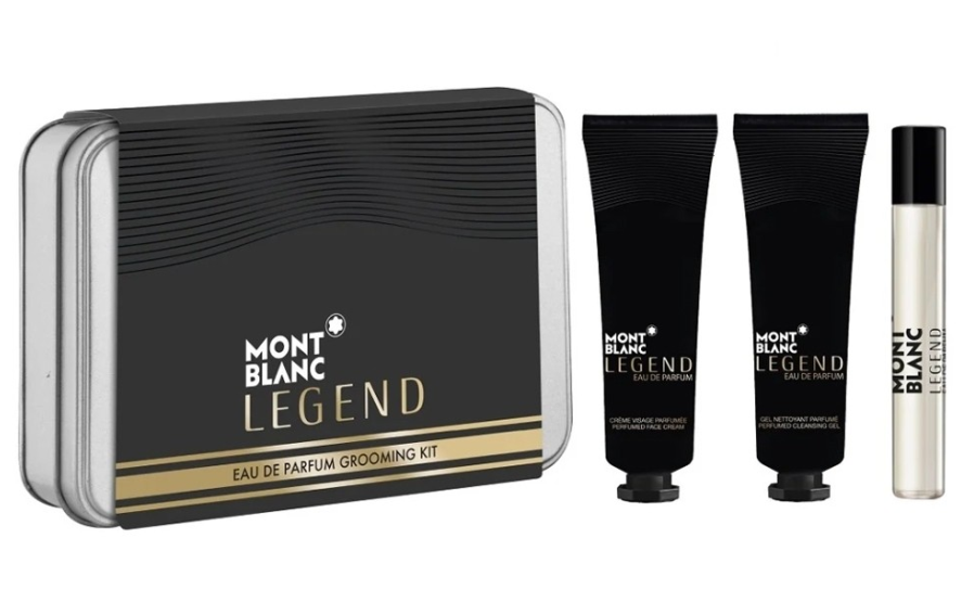 Mont Blanc Legend Set (Edp 7.5 Ml + 30 Ml Face Cream + 30 Ml Cleansing Gel)