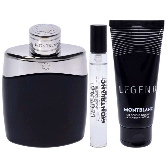 Mont Blanc Legend Set (Edt 100Ml + Edt 7.5Ml + S/G 100Ml)