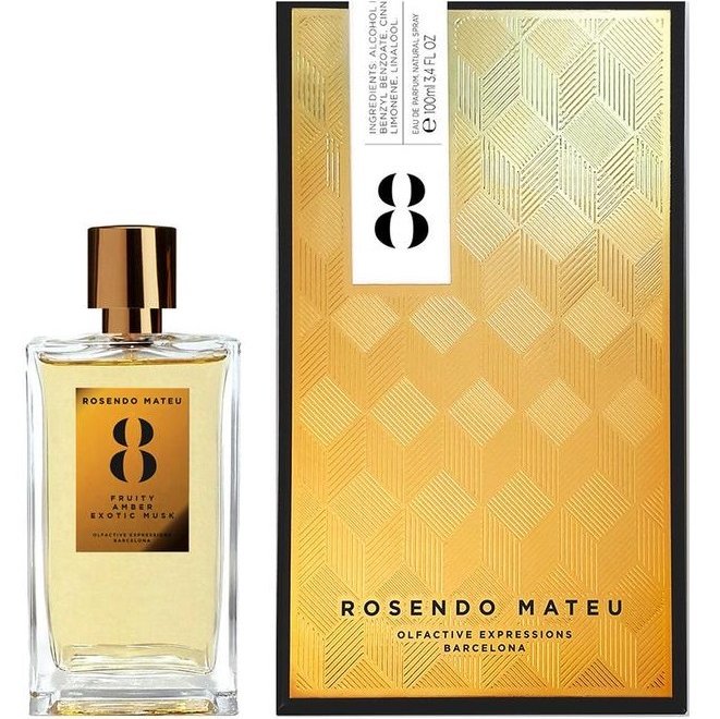 Rosendo Mateu Nº 8 Fruity, Amber, Exotic Musk