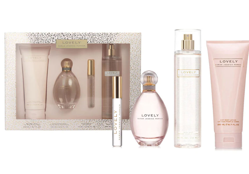 Sarah Jessica Parker Lovely Set (Edp 100Ml + B/Lot 200Ml + Body/Mist 236Ml + Edp 10Ml)