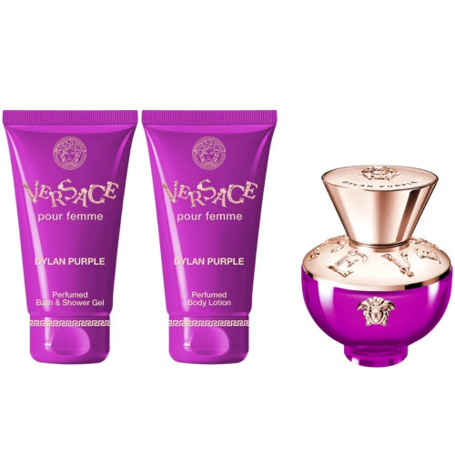 Versace Pour Femme Dylan Purple Set (Edp 50Ml + S/G 50Ml + B/Lot 50Ml)