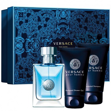 Versace Pour Homme Set (Edt 50Ml + Sh/Gel 50Ml+Shampoo 50Ml)