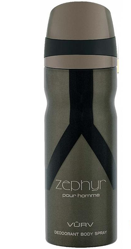 Vurv Zephyr Pour Homme Deodorant Spray