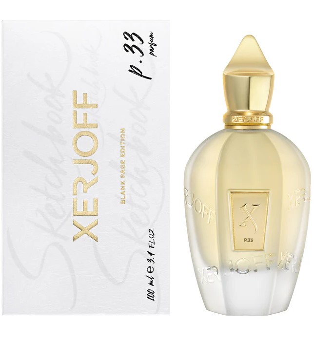 Xerjoff P.33 Blank Page Edition