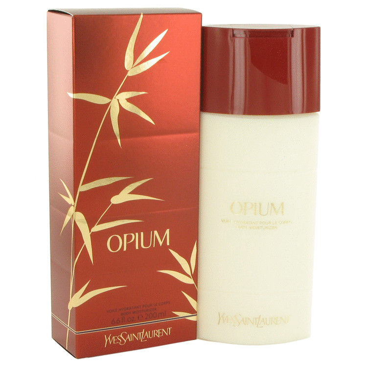 ysl opium lotion